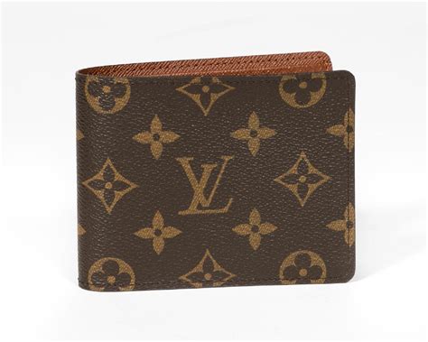 louis vuitton bifold wallet male|LOUIS VUITTON Monogram Mens Bi.